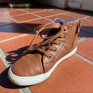 Kids Brown Cat& Jack shoes